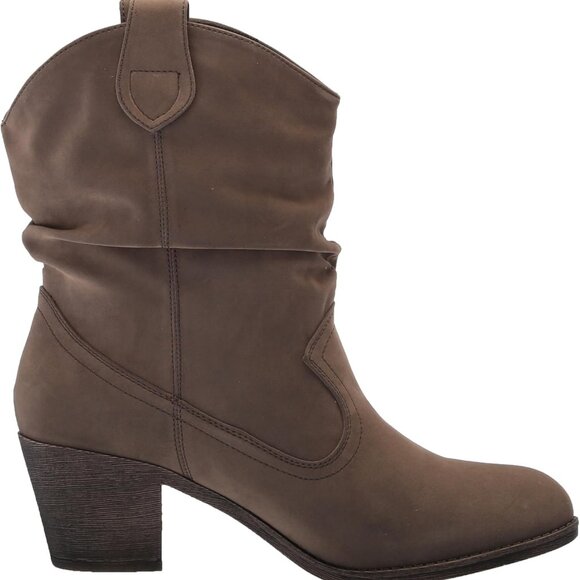 Women’s Modern Ankle Boot Brown 9 - Picture 6 of 7